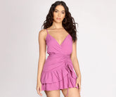 Swing Into It Ruffle Mini Dress