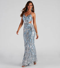 Alice Sequin Mermaid Formal Dress